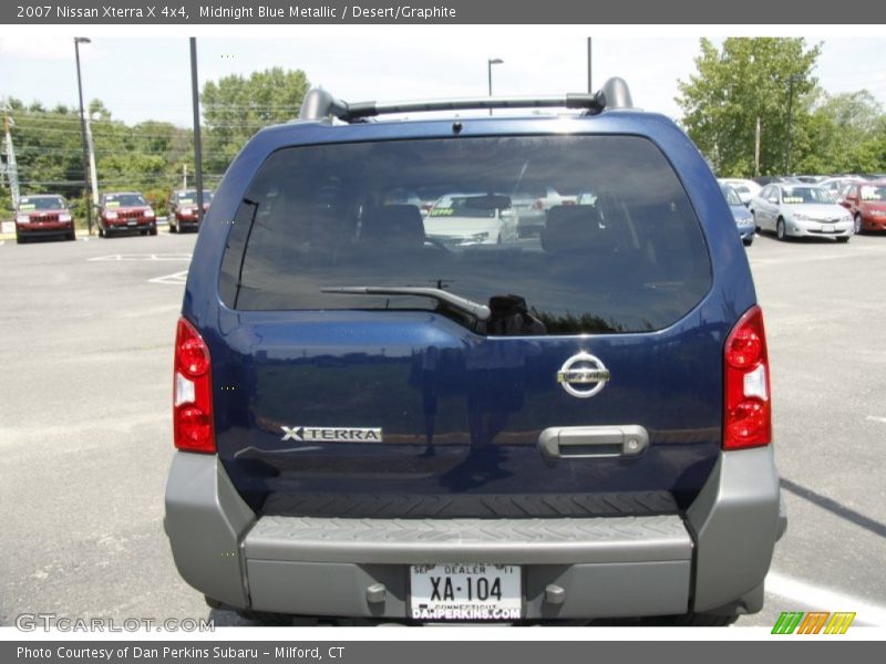 Midnight Blue Metallic / Desert/Graphite 2007 Nissan Xterra X 4x4