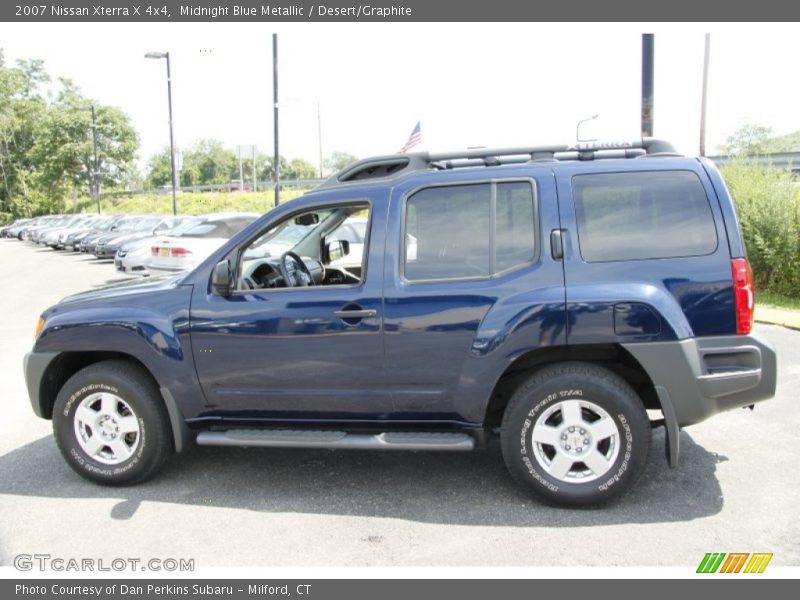 Midnight Blue Metallic / Desert/Graphite 2007 Nissan Xterra X 4x4