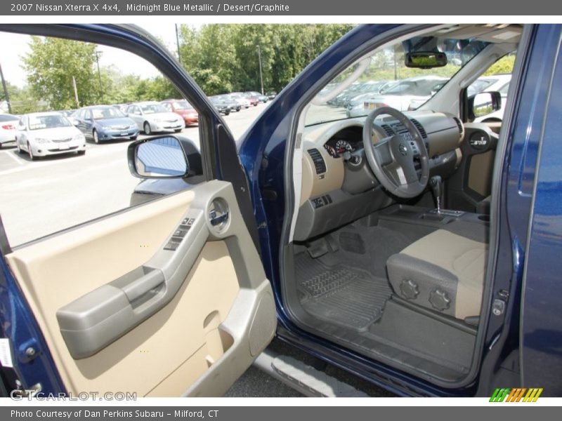 Midnight Blue Metallic / Desert/Graphite 2007 Nissan Xterra X 4x4
