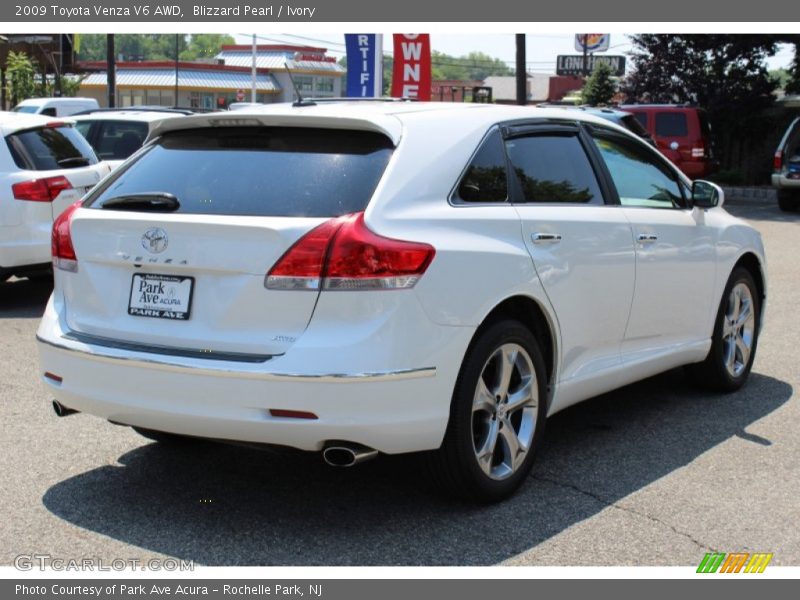 Blizzard Pearl / Ivory 2009 Toyota Venza V6 AWD