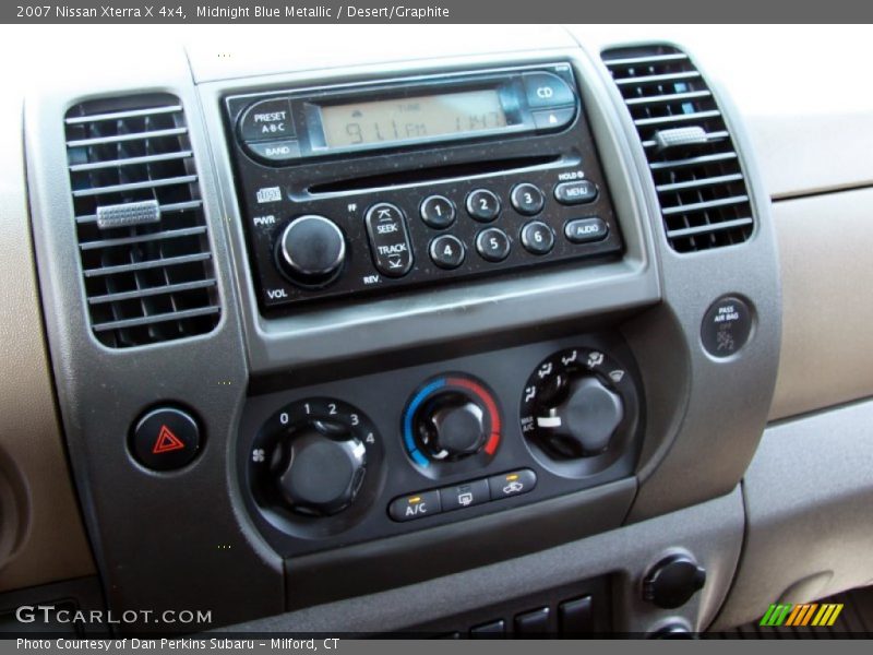 Midnight Blue Metallic / Desert/Graphite 2007 Nissan Xterra X 4x4
