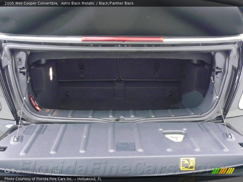 Astro Black Metallic / Black/Panther Black 2005 Mini Cooper Convertible