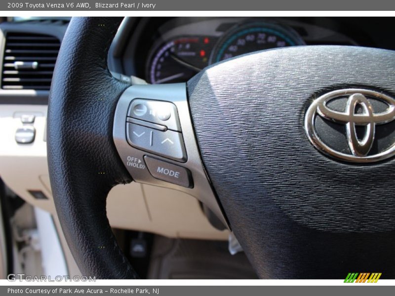 Blizzard Pearl / Ivory 2009 Toyota Venza V6 AWD