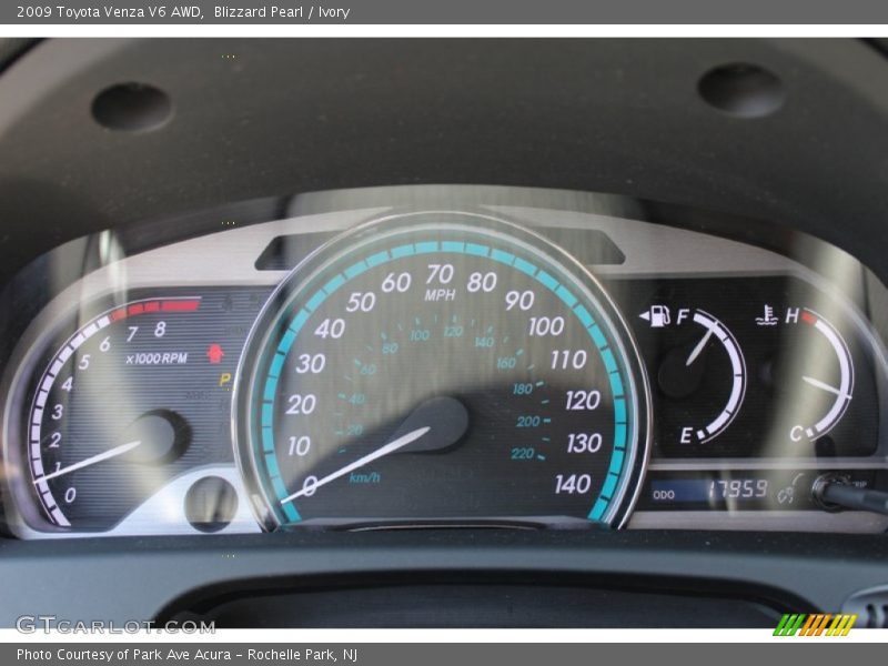 Blizzard Pearl / Ivory 2009 Toyota Venza V6 AWD