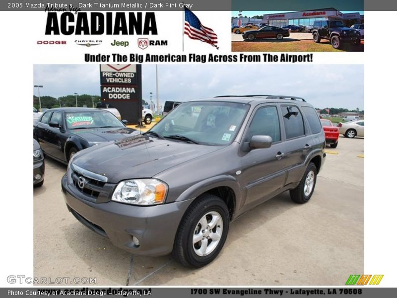 Dark Titanium Metallic / Dark Flint Gray 2005 Mazda Tribute s