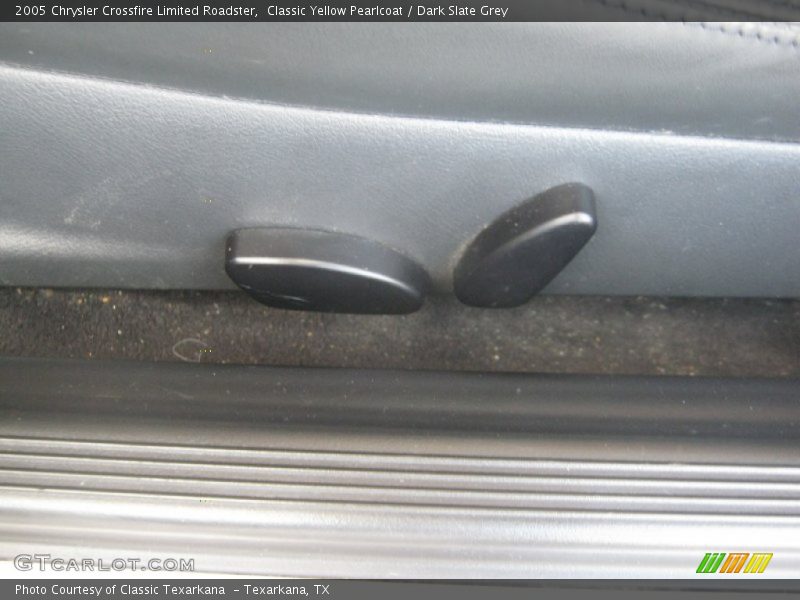 Classic Yellow Pearlcoat / Dark Slate Grey 2005 Chrysler Crossfire Limited Roadster