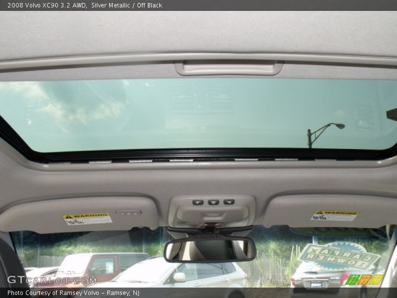 Silver Metallic / Off Black 2008 Volvo XC90 3.2 AWD