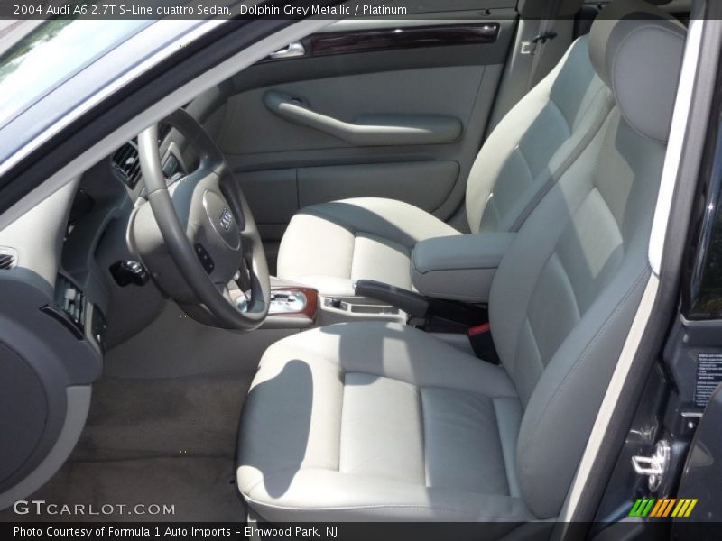  2004 A6 2.7T S-Line quattro Sedan Platinum Interior