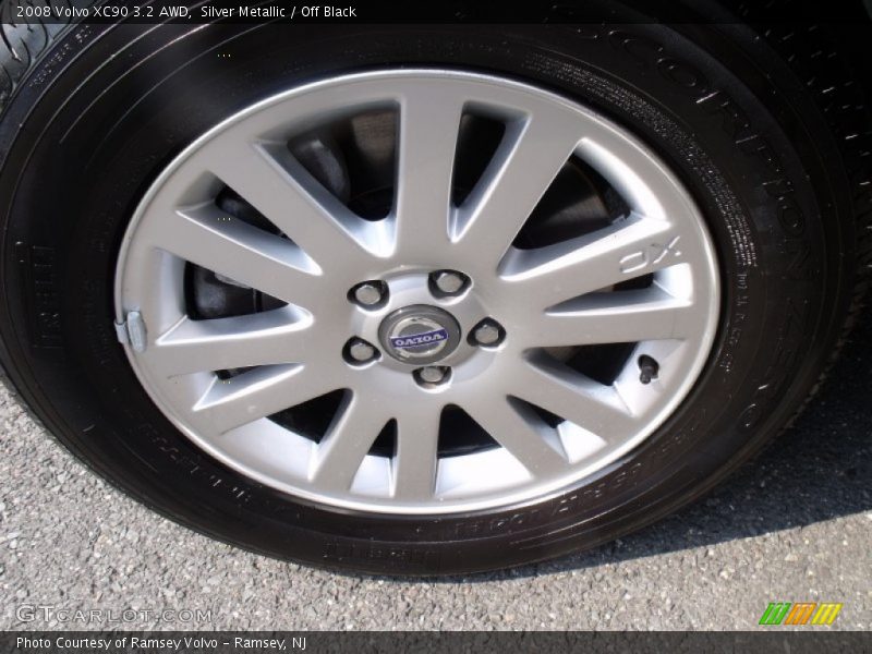 Silver Metallic / Off Black 2008 Volvo XC90 3.2 AWD