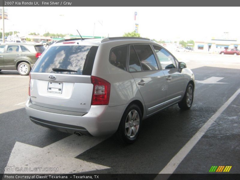 Fine Silver / Gray 2007 Kia Rondo LX