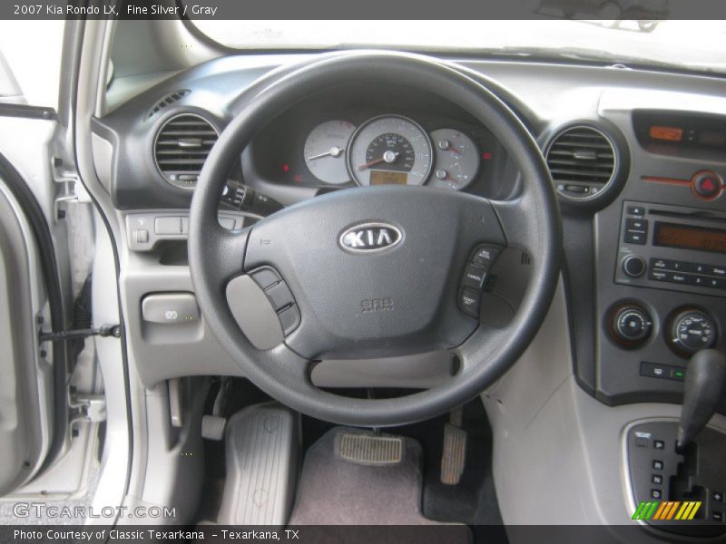 Fine Silver / Gray 2007 Kia Rondo LX