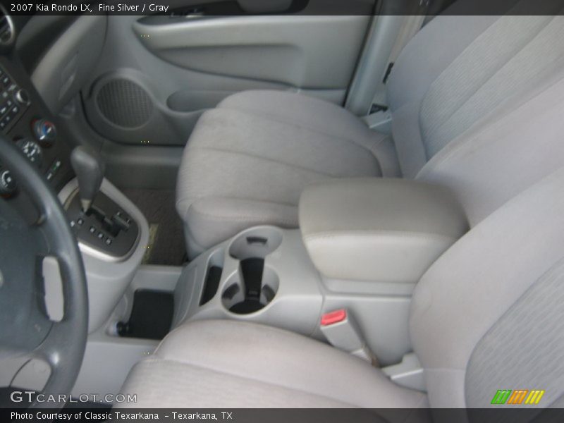 Fine Silver / Gray 2007 Kia Rondo LX