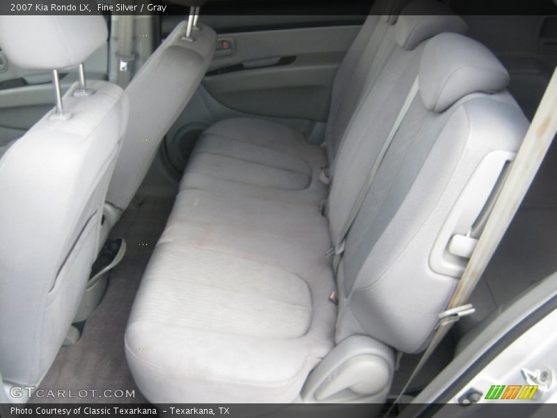 Fine Silver / Gray 2007 Kia Rondo LX