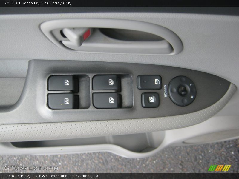 Fine Silver / Gray 2007 Kia Rondo LX