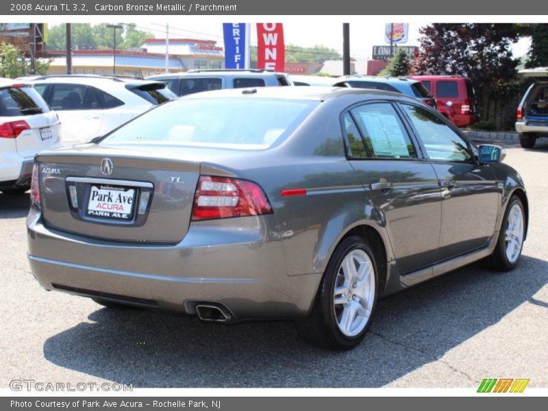 Carbon Bronze Metallic / Parchment 2008 Acura TL 3.2