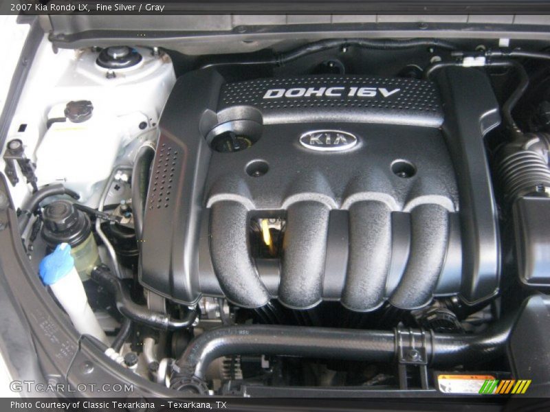 Fine Silver / Gray 2007 Kia Rondo LX