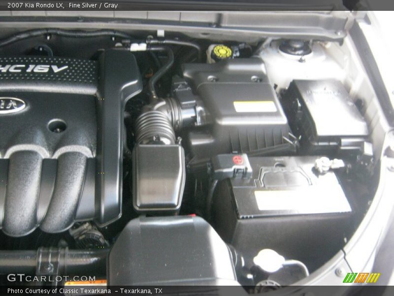 Fine Silver / Gray 2007 Kia Rondo LX