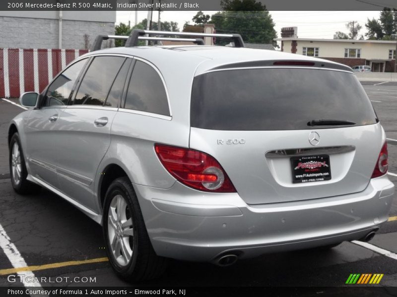Iridium Silver Metallic / Black 2006 Mercedes-Benz R 500 4Matic