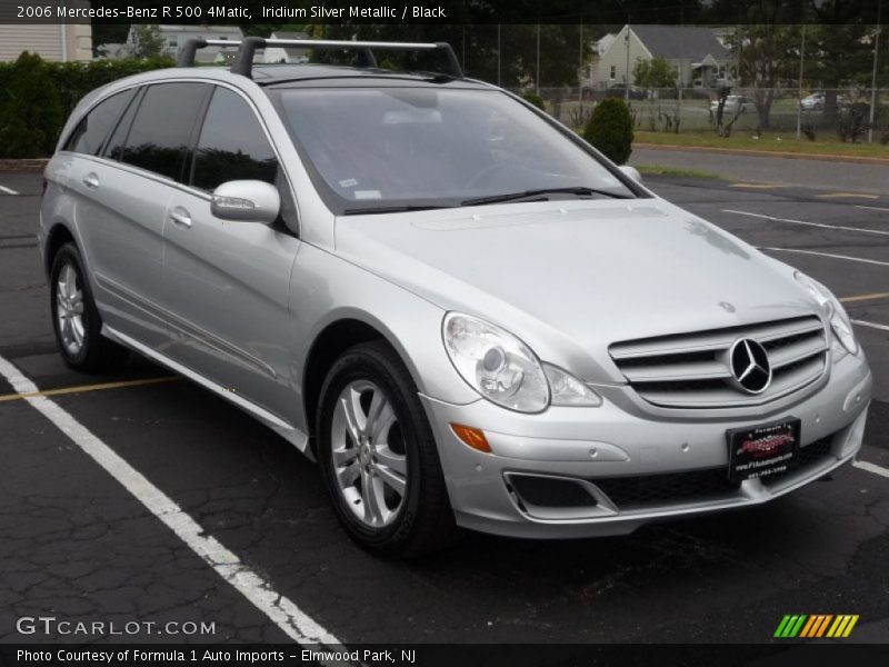 Iridium Silver Metallic / Black 2006 Mercedes-Benz R 500 4Matic
