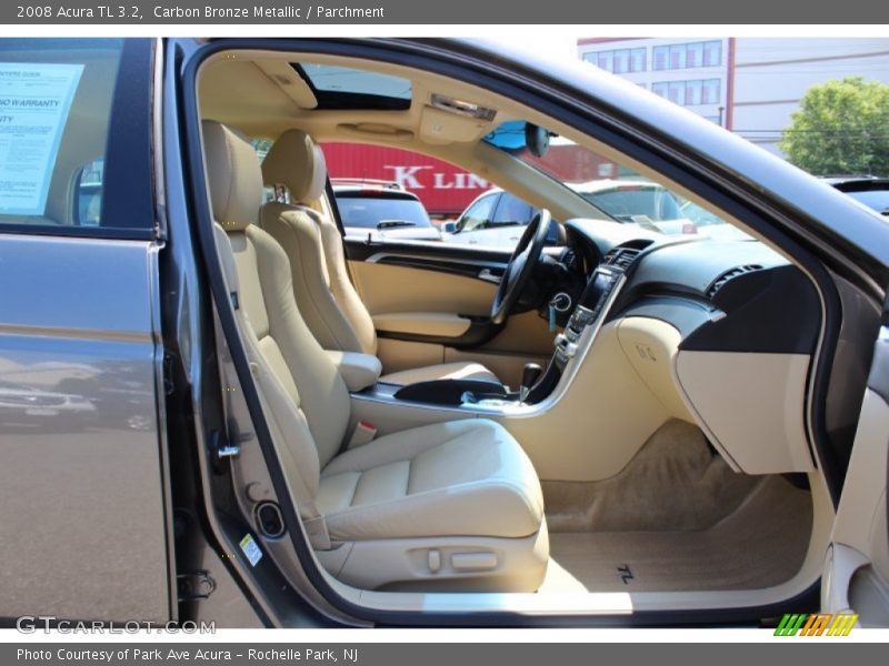 Carbon Bronze Metallic / Parchment 2008 Acura TL 3.2