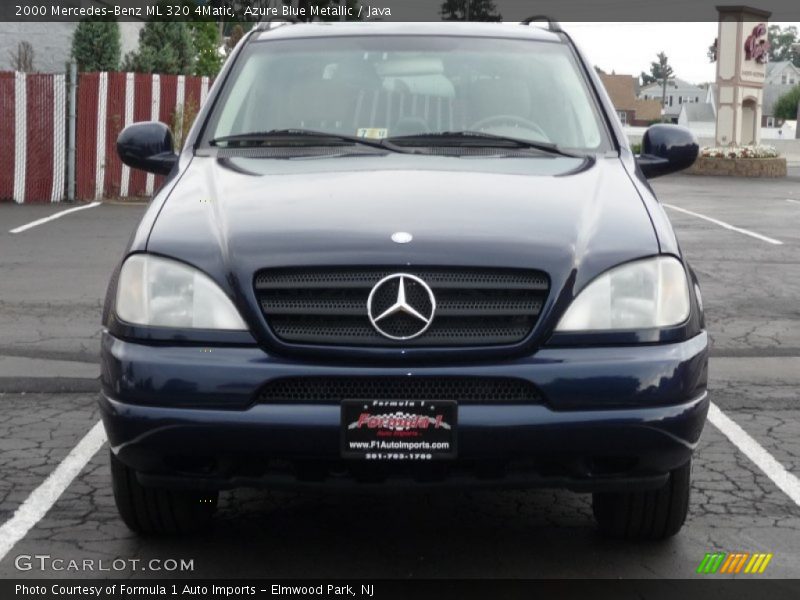 Azure Blue Metallic / Java 2000 Mercedes-Benz ML 320 4Matic