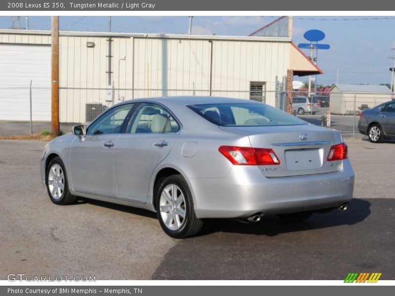 Tungsten Metallic / Light Gray 2008 Lexus ES 350