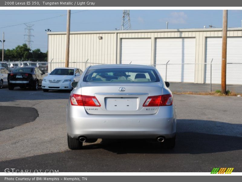 Tungsten Metallic / Light Gray 2008 Lexus ES 350