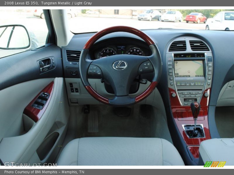 Tungsten Metallic / Light Gray 2008 Lexus ES 350