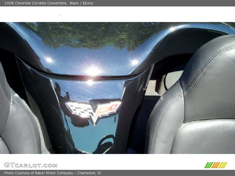 Black / Ebony 2008 Chevrolet Corvette Convertible
