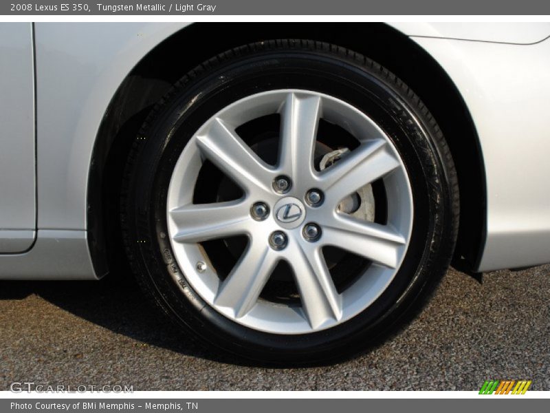 Tungsten Metallic / Light Gray 2008 Lexus ES 350