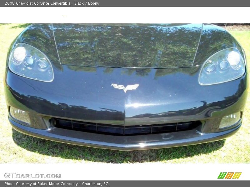 Black / Ebony 2008 Chevrolet Corvette Convertible
