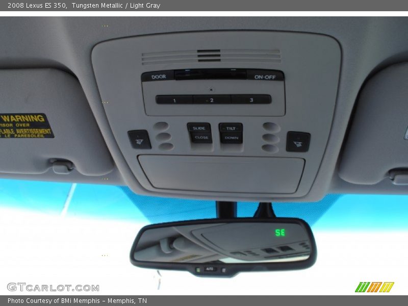 Tungsten Metallic / Light Gray 2008 Lexus ES 350