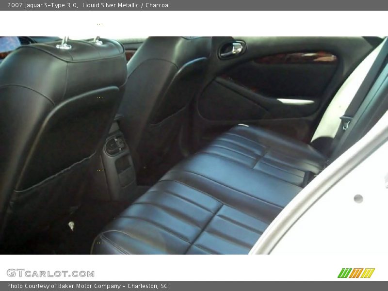 Liquid Silver Metallic / Charcoal 2007 Jaguar S-Type 3.0