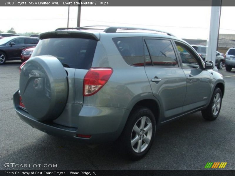 Everglade Metallic / Taupe 2008 Toyota RAV4 Limited 4WD