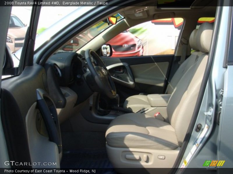 Everglade Metallic / Taupe 2008 Toyota RAV4 Limited 4WD
