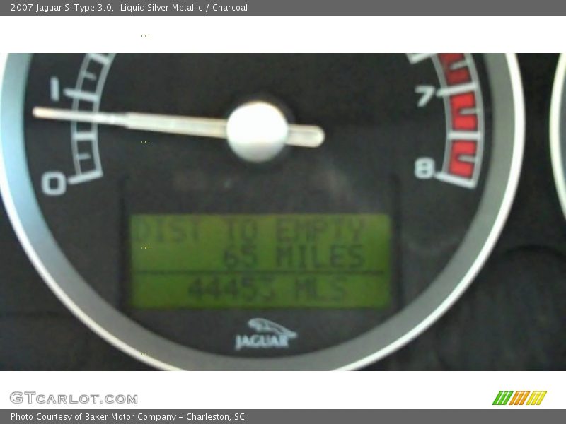 Liquid Silver Metallic / Charcoal 2007 Jaguar S-Type 3.0