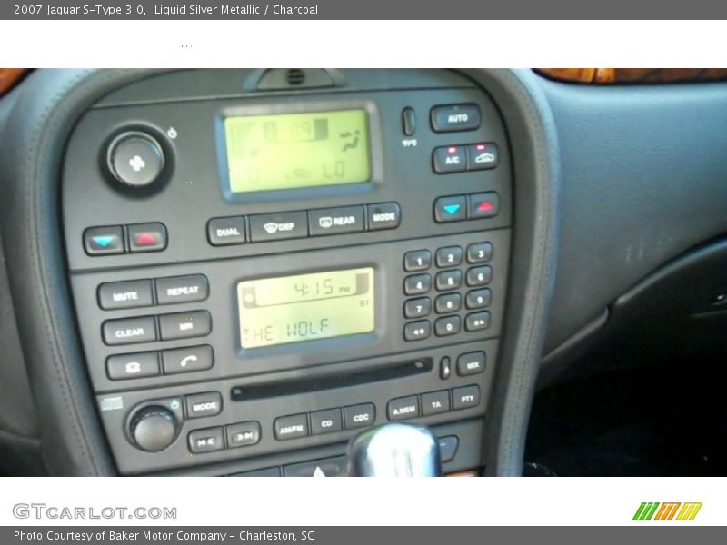 Liquid Silver Metallic / Charcoal 2007 Jaguar S-Type 3.0