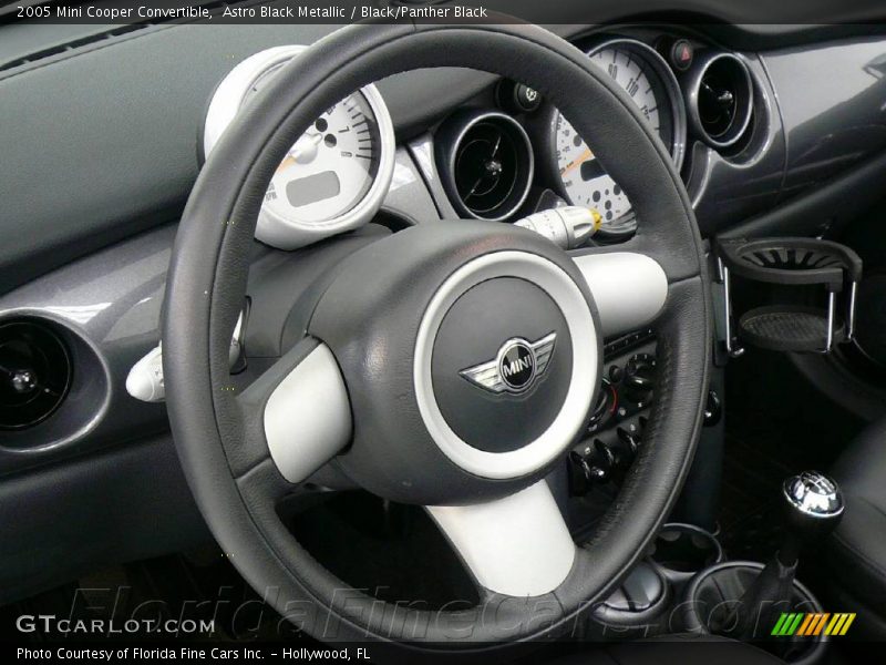 Astro Black Metallic / Black/Panther Black 2005 Mini Cooper Convertible