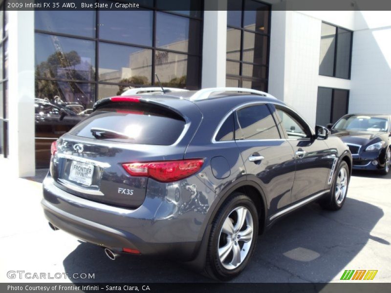 Blue Slate / Graphite 2009 Infiniti FX 35 AWD