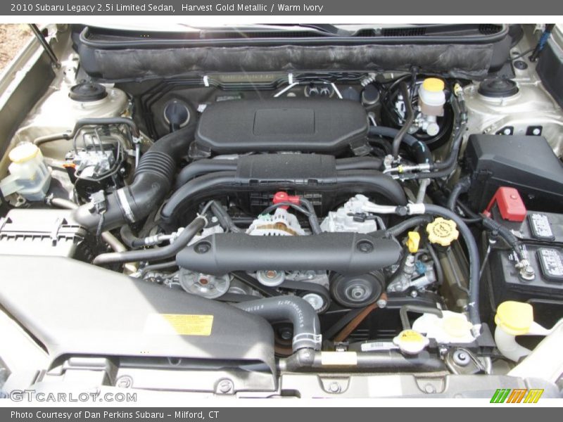  2010 Legacy 2.5i Limited Sedan Engine - 2.5 Liter DOHC 16-Valve VVT Flat 4 Cylinder