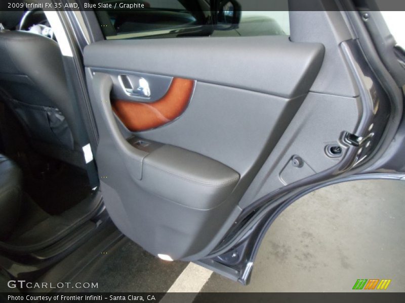 Blue Slate / Graphite 2009 Infiniti FX 35 AWD