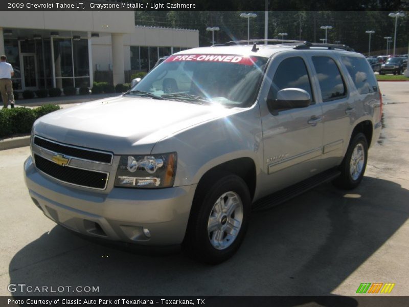 Graystone Metallic / Light Cashmere 2009 Chevrolet Tahoe LT