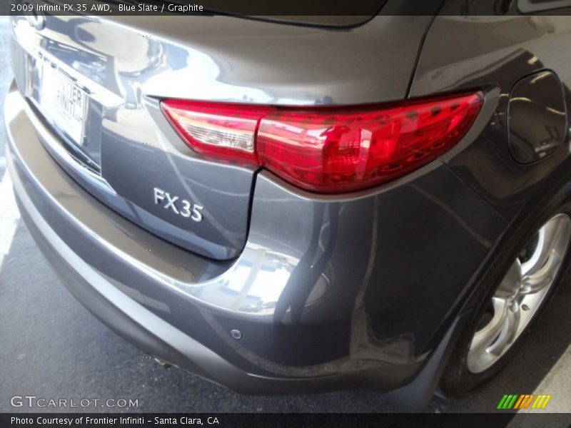 Blue Slate / Graphite 2009 Infiniti FX 35 AWD