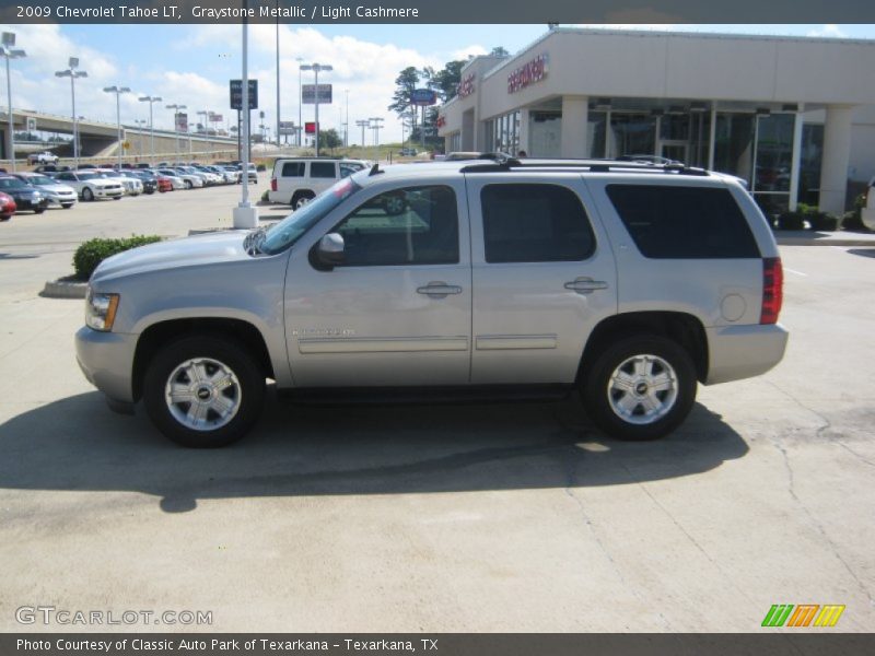 Graystone Metallic / Light Cashmere 2009 Chevrolet Tahoe LT