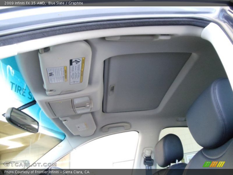 Blue Slate / Graphite 2009 Infiniti FX 35 AWD