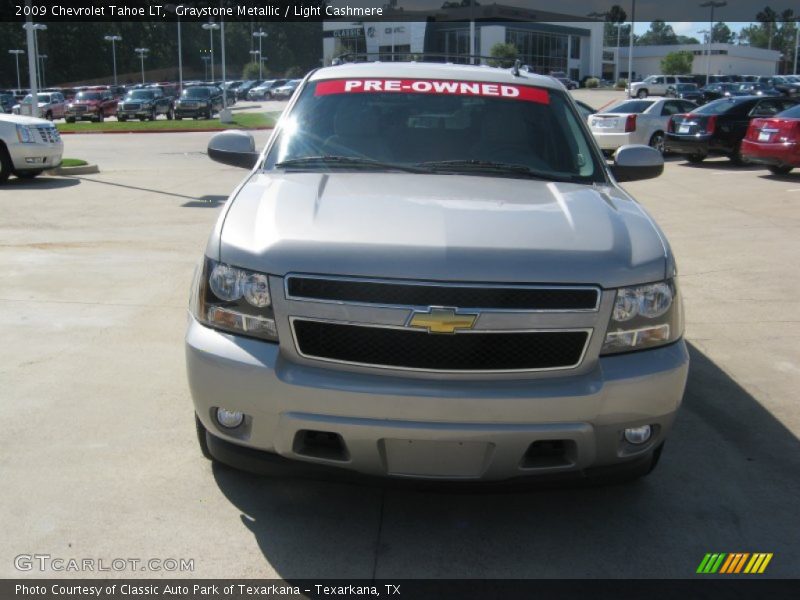 Graystone Metallic / Light Cashmere 2009 Chevrolet Tahoe LT