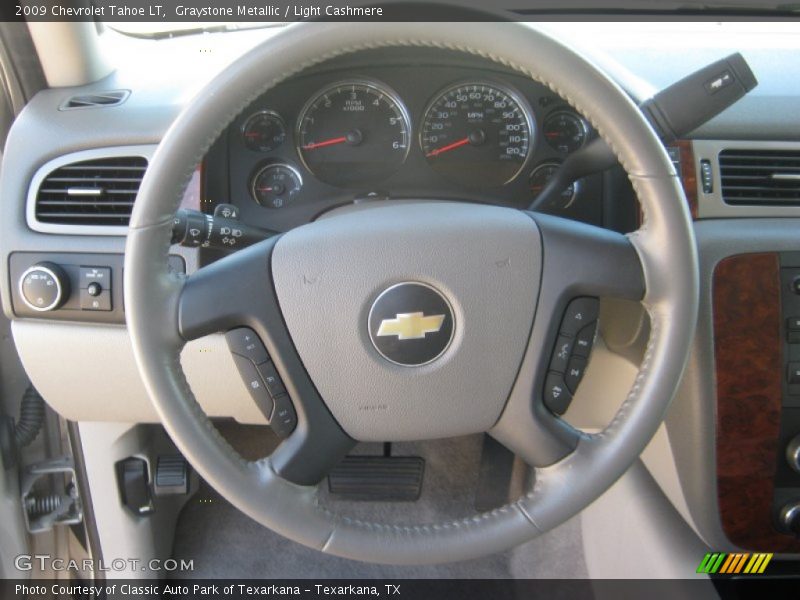 Graystone Metallic / Light Cashmere 2009 Chevrolet Tahoe LT