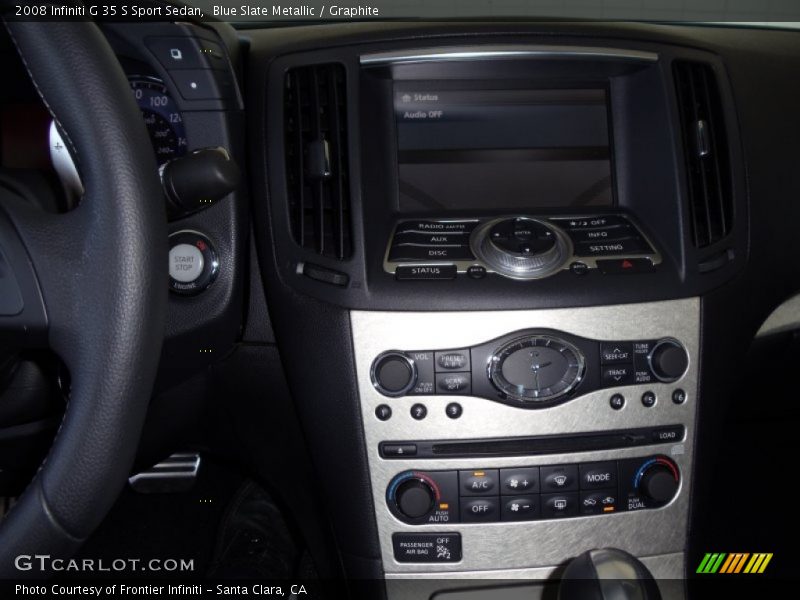 Blue Slate Metallic / Graphite 2008 Infiniti G 35 S Sport Sedan