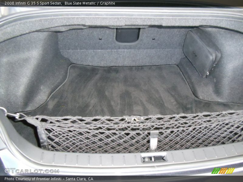 Blue Slate Metallic / Graphite 2008 Infiniti G 35 S Sport Sedan