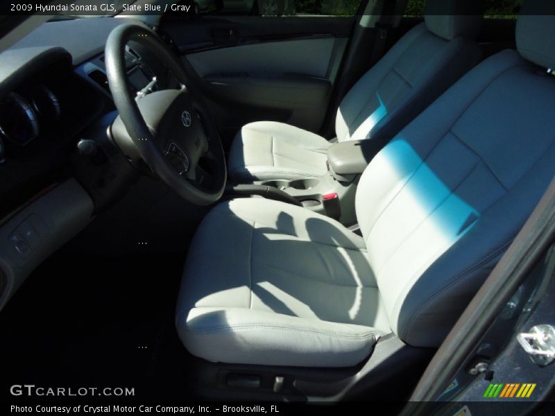 Slate Blue / Gray 2009 Hyundai Sonata GLS